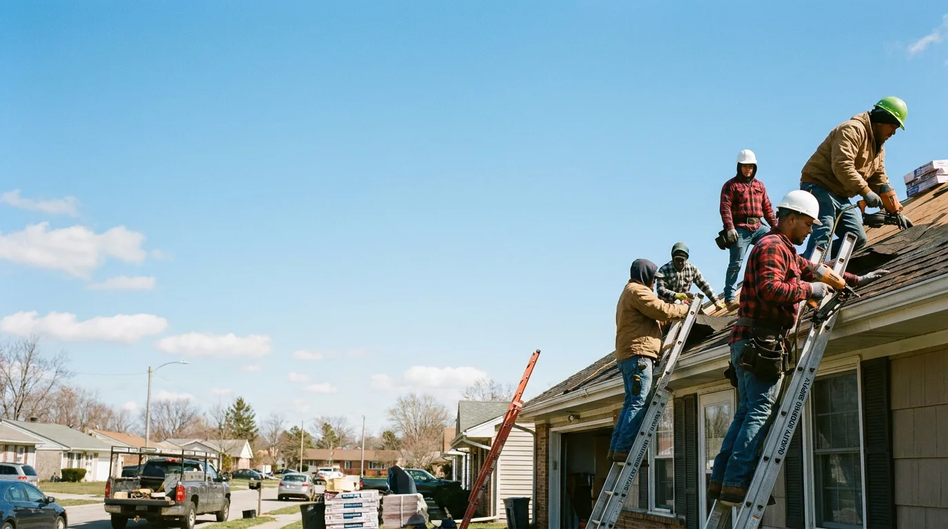 Roofing in Pella, IA near me